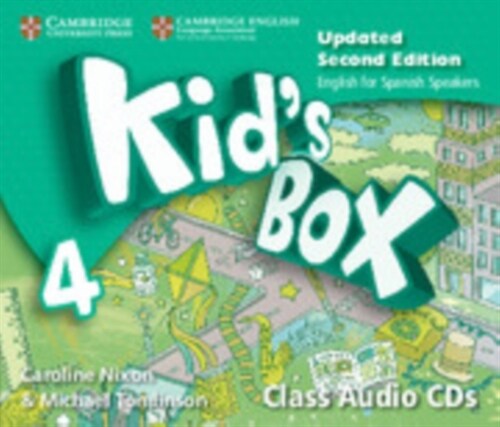 Kids Box Level 4 Class Audio CDs (4) Updated English for Spanish Speakers (Audio CD, 2, Revised)
