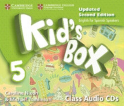 Kids Box Level 5 Class Audio CDs (4) Updated English for Spanish Speakers (Audio CD, 2, Revised)