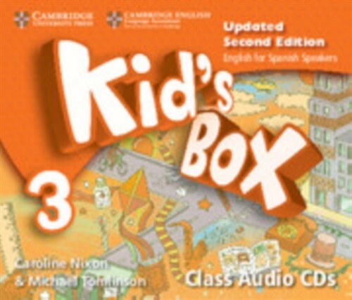 Kids Box Level 3 Class Audio CDs (4) Updated English for Spanish Speakers (Audio CD, 2, Revised)