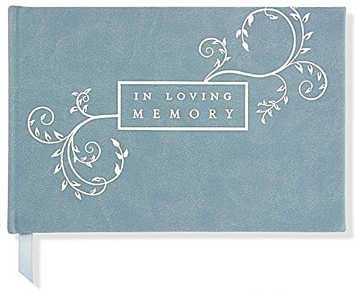 Guest Book in Loving Memory Blue (Other)