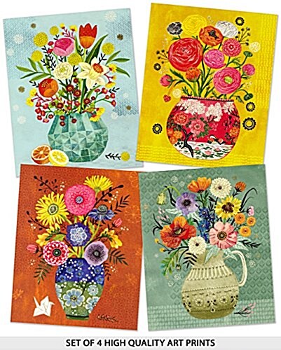 Art Prints Floral Vases (Other)