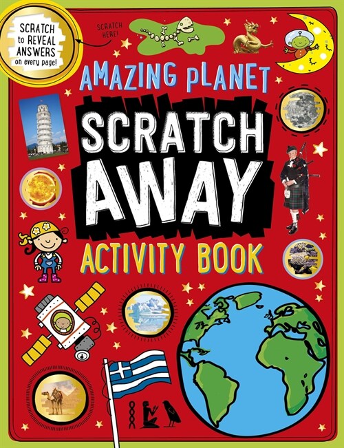 Scratch Away Activity Book Amazing Planet (Paperback)