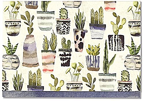 Note Card Watercolor Succulents (Other)
