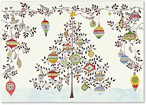 DLX Bx: Watercolor Ornament Tree (Other)