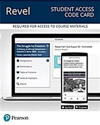Revel for the Struggle for Freedom, Volume 2: Since 1865 -- Access Card (Hardcover, 3)