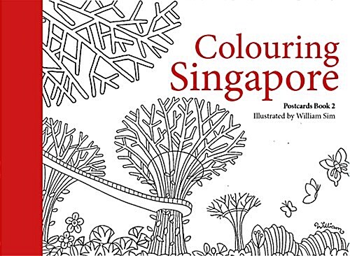 Colouring Singapore Postcards (Paperback)