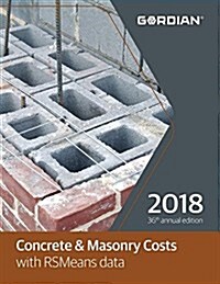 Concrete & Masonry Cost with RSMeans Data (Paperback, 36, 2018)