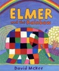 Elmer and the Rainbow : Board Book (Paperback)