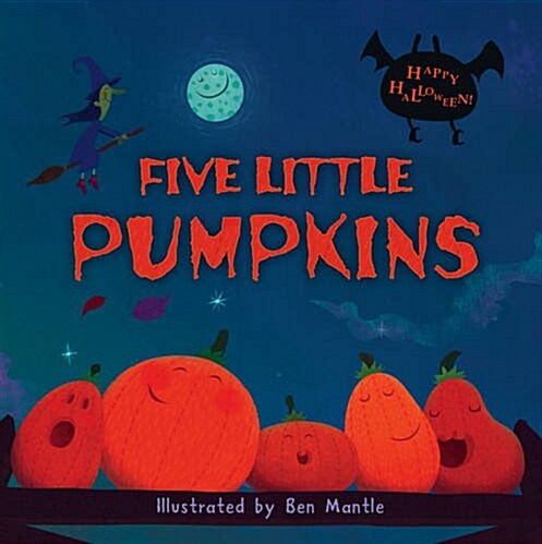 [중고] Five Little Pumpkins (Paperback)