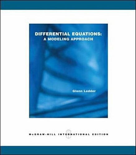 Differential Equations: A Modeling Approach (Hardcover)
