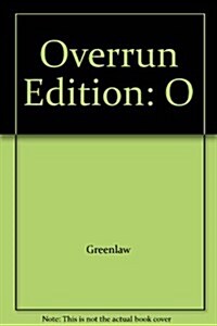 Overrun Edition: O (Paperback)
