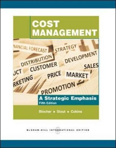 Cost Management: A Strategic Emphasis (Paperback)