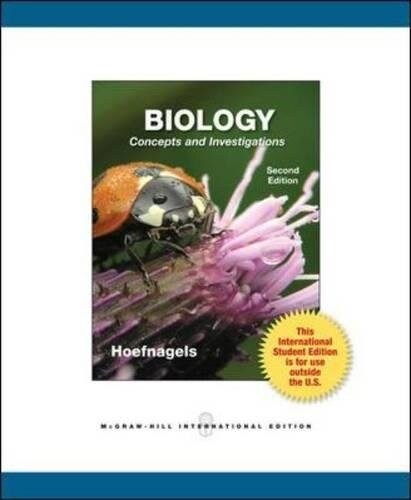 Biology: Concepts and Investigations (2nd, Paperback)