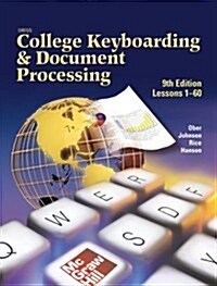 Gregg College Keyboarding & Document Processing (Gdp), Lessons 1-60, Home Version, Kit 1, Word 2000 (9th, Hardcover)