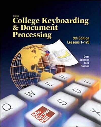 Gregg College Keyboarding and Document Processing (Gdp), Lessons 1-120, Home Version, Kit 3, Word 2000 (Hardcover)