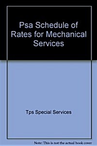 Schedule of Rates for Mechanical Services (Hardcover)