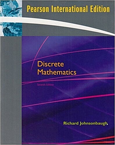 [중고] Discrete Mathematics (Paperback, 7th)