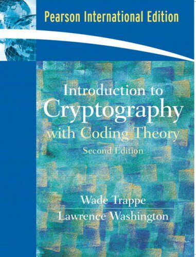 Introduction to Cryptography: With Coding Theory (Paperback, 2 ed)
