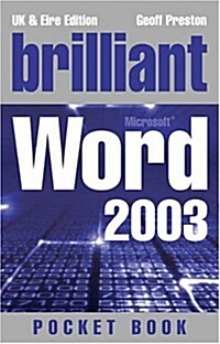 Brilliant Microsoft Word 2003 Pocket Book (Paperback)