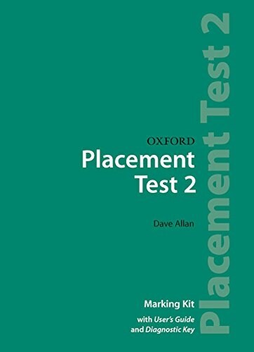 Oxford Placement Tests 2: Marking Kit (Paperback)