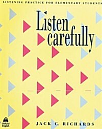 Listen Carefully Listening Practice for Elementary Student (Paperback)