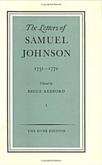 The Letters of Samuel Johnson: Volume I: 1731-1772 (Hardcover)