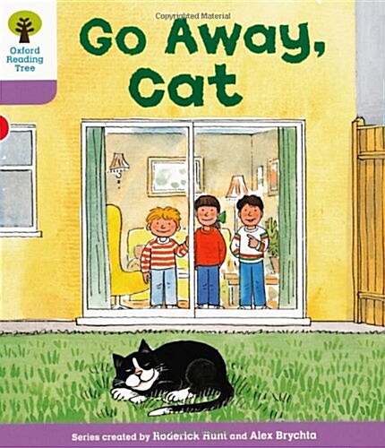 [중고] Oxford Reading Tree: Level 1+: More First Sentences A: Go Away Cat (Paperback)