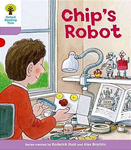 Oxford Reading Tree: Level 1+: More First Sentences B: Chips Robot (Paperback)