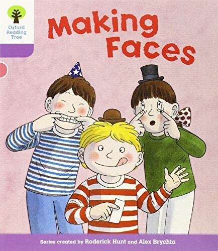 [중고] Oxford Reading Tree: Level 1+: More Patterned Stories: Making Faces (Paperback)