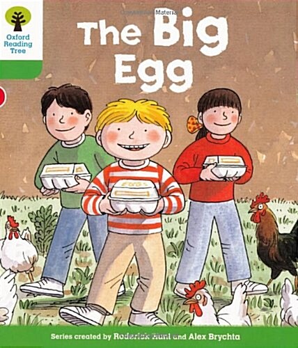 Oxford Reading Tree: Level 2: First Sentences: the Big Egg (Paperback)