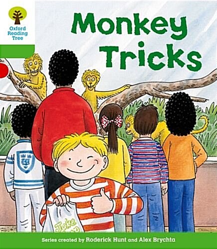 [중고] Oxford Reading Tree: Level 2: Patterned Stories: Monkey Tricks (Paperback)