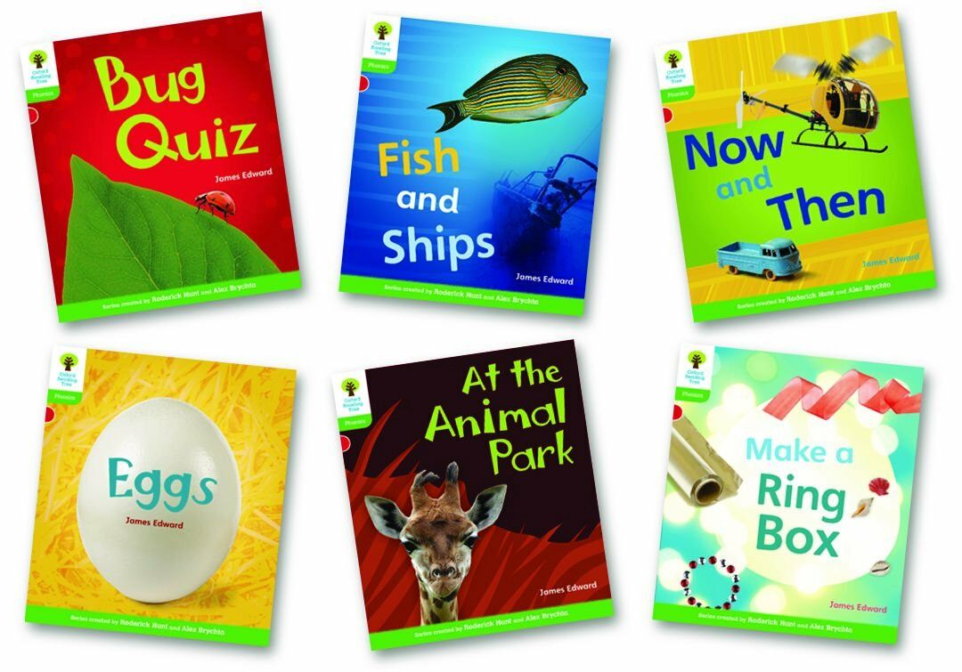 Oxford Reading Tree: Level 2: Floppys Phonics Non-Fiction: Pack of 6 (Paperback)