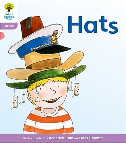 [중고] Oxford Reading Tree: Level 1+: Floppys Phonics Fiction: Hats (Paperback)