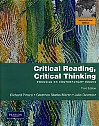 [중고] Critical Reading Critical Thinking: Focusing on Contemporary Issues (Paperback)