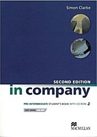 In Company Pre Intermediate Students Book & CD-ROM Pack 2nd Edition (Package)