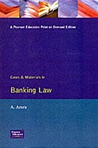 Cases & Materials In Banking Law (Paperback)