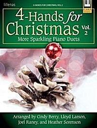 4-Hands for Christmas, Vol. 2: More Sparkling Piano Duets (Paperback)