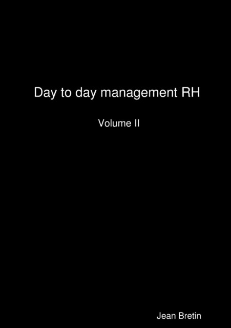 Day to Day Management Rh (Paperback)