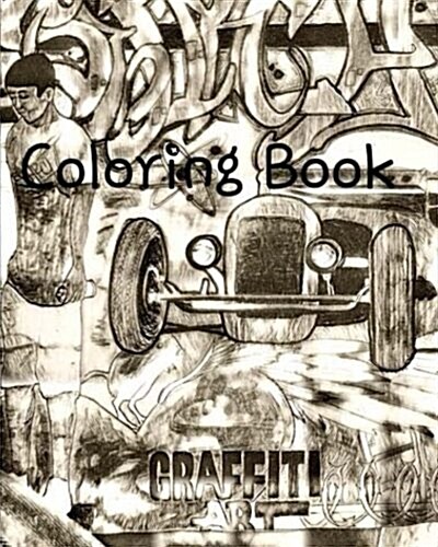 Graffiti Art Coloring Book (Paperback)