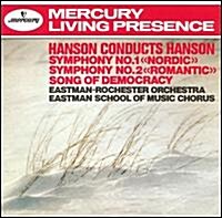 [중고] Howard Hanson - 핸슨: 교향곡 1 ‘노르딕‘, 2번 ‘낭만적‘ (Hanson: Symphony No.1 ‘Nordic‘ 