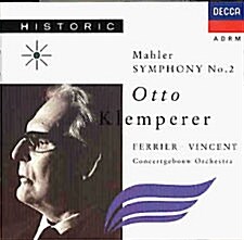 [중고] Otto Klemperer - 말러: 교향곡 2번 ‘부활‘ (Mahler: Symphony No.2 ‘Resurrection‘)