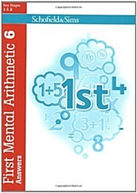 First Mental Arithmetic Answer Book 6 (Paperback)