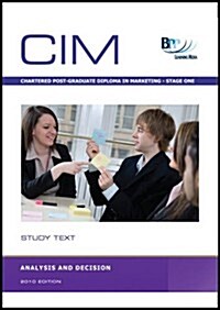 CIM - Analysis and Decision: Study Text (Paperback)