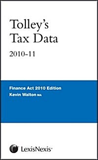 Tolleys Tax Data 2010-11 (Paperback)