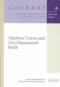 Algebraic Curves and One-Dimensional Fields (Paperback)