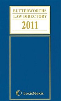 Butterworths Law Directory 2011 (Hardcover)