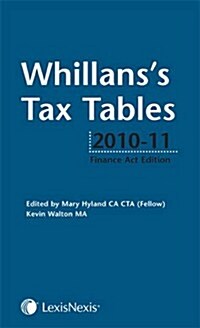 Whillanss Tax Tables. (Paperback)