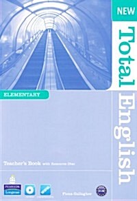 New Total English Elementary Teachers Book and Teachers Resource CD Pack (Package, 2 ed)