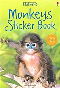 Monkey Sticker Book (Paperback)
