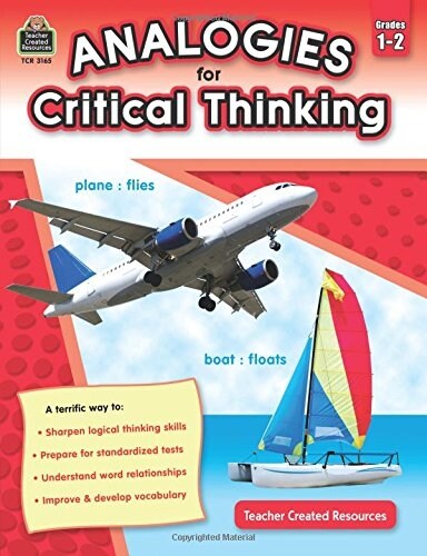 Analogies for Critical Thinking Grade 1-2 (Paperback)
